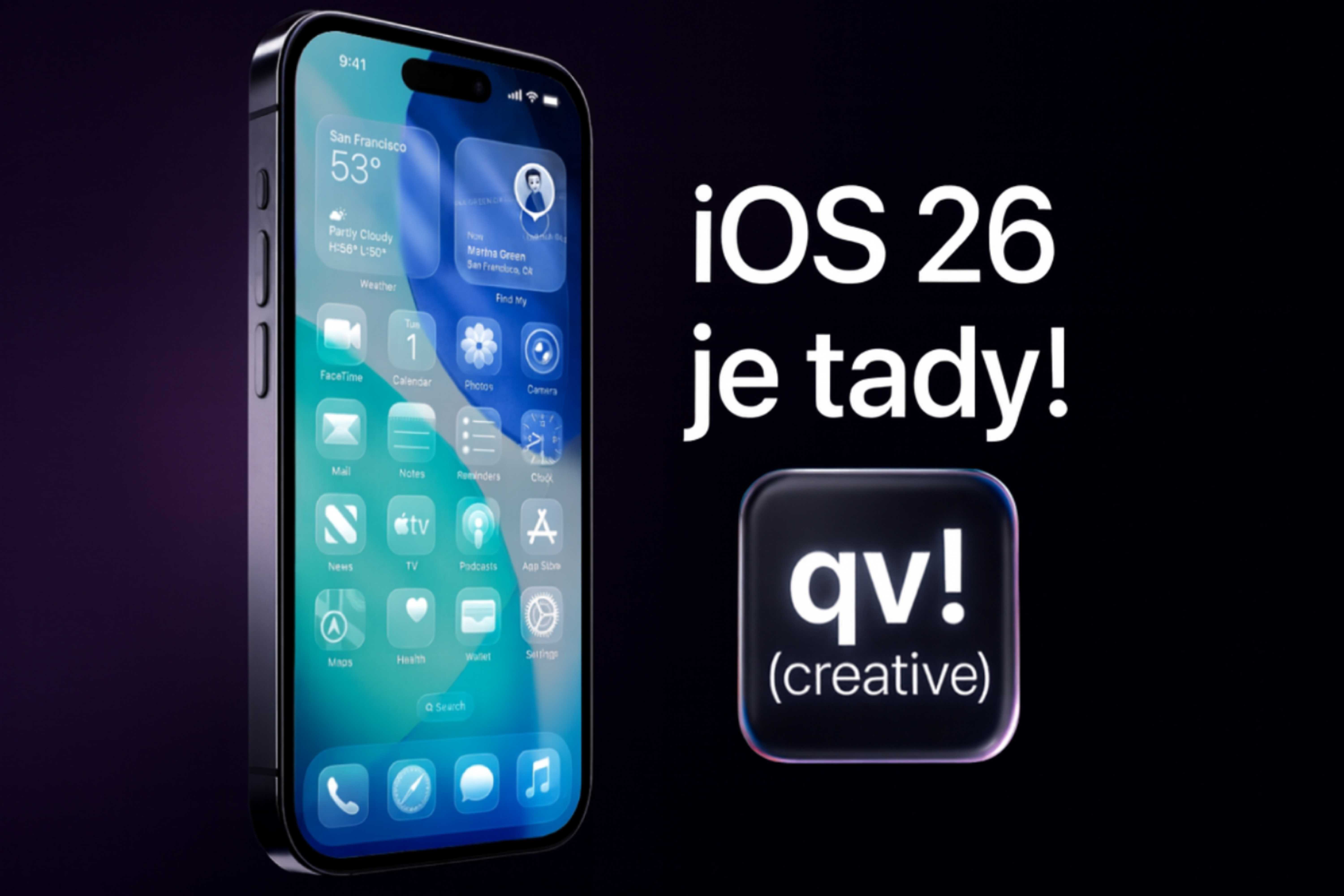 iOS 26 – Datum vydání, novinky a přehled všech funkcí