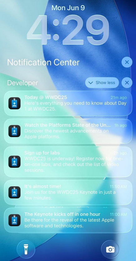 Problém s Liquid Glass v iOS 26